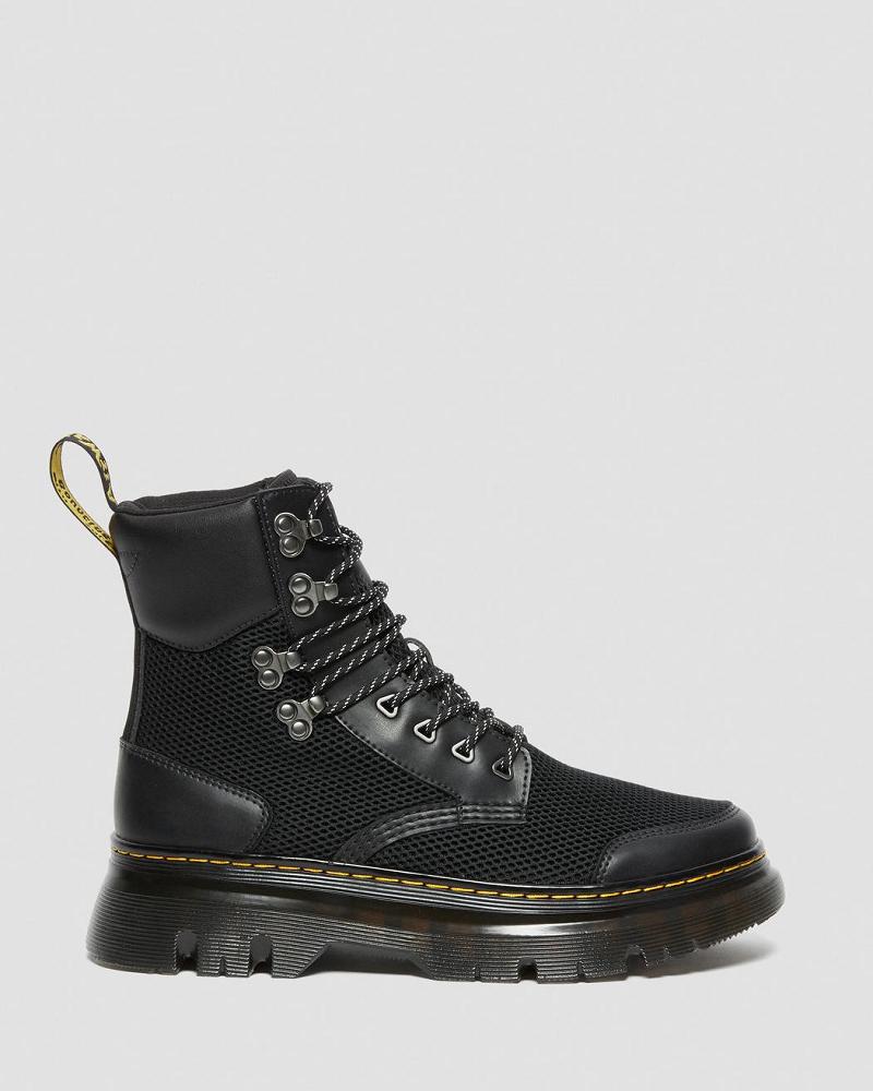 Men's Dr Martens Tarik Toe Guard Utility Ankle Boots Black / Skin | AU 448UZG